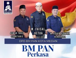 DPD BM PAN Kota Medan Siap Mendukung Penuh dan Memantau Pilkada Tahun 2024, Ini Kata M. Faisal