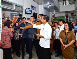 Presiden Joko Widodo Kunjungi RSUD Kondosapata di Mamasa