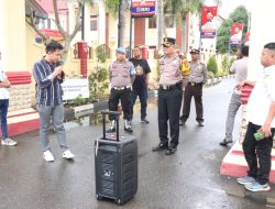 Polres Binjai Mendapatkan Apresiasi dari Aliansi Pemuda dan Mahasiswa Binjai