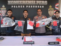 Gerak Cepat Polres Pasuruan Berhasil Amankan Gangster Yang Viral di Medsos