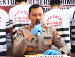 Ditreskrimum Polda Kepri Berhasil Amankan 4 Tersangka dan 36 Barang Bukti Sepeda Motor Dalam Ungkap Kasus Curanmor