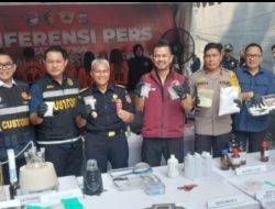 Enam Bulan Berjalan, Dirtipidnarkoba Mabes Polri dan Polda Sumut Serta Bea Cukai Berhasil Gerebek Pabrik Ekstasi di Kota Medan