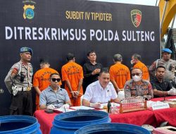 Polda Sulteng tetapkan Dirut dan Komisaris PT. GPS tersangka PETI di Morowali Utara