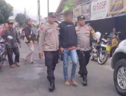 Ditangkap Warga di Kutasari, Terduga Pencuri Sepeda Motor Diamankan Polisi