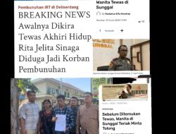 Badan Perbantuan Hukum Pemuda Batak Bersatu DPD Sumut Lakukan Pendampingan Hukum Terhadap Keluarga Rita Jelita Sinaga