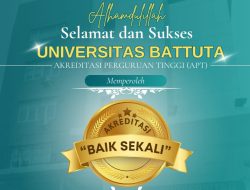 Universitas Batuta Mendapatkan Akreditasi Baik Sekali