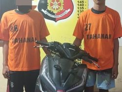 Polsek Perdagangan Resor Simalungun Berhasil Tangkap Dua Tersangka Pencurian Sepeda Motor