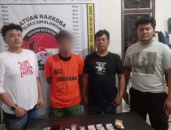 Sat Narkoba Polres Simalungun Kembali Berhasil Menangkap Pengedar Narkoba Bersama Sabu 2.05 Gram