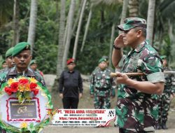 Upacara Peringatan HUT ke – 63 Korem 132/Tdl di Monumen Tugu Tinombala, Brigjen TNI Dody Triwinarto : Jangan Pernah Lupakan Sejarah