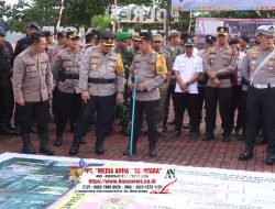 Kapolres Simalungun Pimpin Tactical Floor Game (TFG) Operasi HATRA TOBA 2024 untuk Pengamanan PON XXI