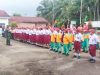 Geliat Babinsa di Lokasi TMMD, Ajak Siswa SD Semarakkan 17 Agustus