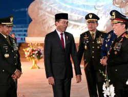 Presiden Jokowi Pimpin Apel Kehormatan dan Renungan Suci di Taman Kusuma Bangsa IKN