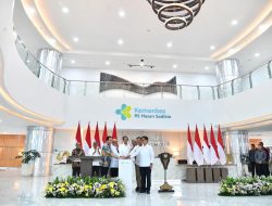 Presiden Jokowi Resmikan Gedung Pelayanan Kesehatan Ibu dan Anak RSHS Bandung