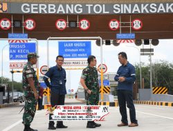 Jelang Diresmikan Presiden, Pangdam I/BB Cek Lokasi Gerbang Tol Sinaksak