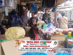 Kodim 0204/DS Dukung Operasi Pasar Pemko Tebing Tinggi di Empat Titik