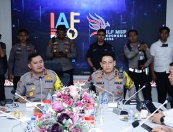 Pastikan Pengamanan IAF ke – 2 Berjalan Lancar, Kabaharkam Polri Cek Kesiapan Command Centre 91