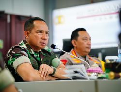 Kapolri Bersama Panglima TNI Meninjau Posko 91 Command Centre Nusa Dua Ops Puri Agung II – 2024