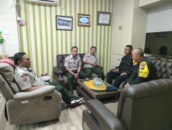 Sub Satgas SAR Brimob Polda Riau Sambangi dan Berkoordinasi ke Kantor BPBD Pekanbaru