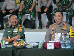 Cek Personil dan Kesiapan GBK Sambut Kehadiran Paus Fransiskus dan Kegiatan ISF 2024, Kapolri dan Panglima TNI Makan Siang Bersama dengan Seluruh Personel