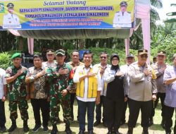 Kapolres Simalungun Sosialisasikan Bahaya Narkoba dan Pantau Kondisi Jalan di Kecamatan Silou Kahean