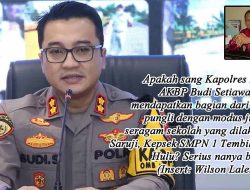 Wilson Lalengke : Buruknya Penegakan Hukum Tersebab Tololnya Seorang Kapolres