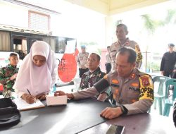 Sambut Hari Jadi Humas Polri ke – 73, Polres Bireuen Gelar Donor Darah