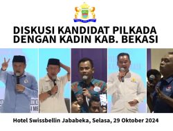 Calon Bupati Bekasi Diskusi Bersama Kadin, Dani Ramdan Diserang Kontraktor, BN Kholik Terima Hadiah Pantun, Ade Kunang Tidak Hadir