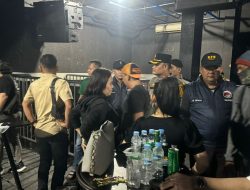 Polres Binjai Lakukan Razia Gabungan Tempat Hiburan Malam New Blue Star