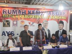 Paslon AYS – BSA Resmikan Posko Pemenangan Dapil VI Percut Sei Tuan