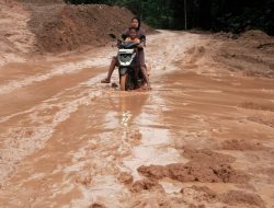 Lagi…!!! Jalan Batu Bolang Tambangan Longsor, Tiga Desa Sulit Dilewati