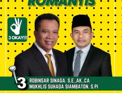 Cawali dan Cawawali Kota Sibolga Robinsar Sinaga – Mukhlis Suhada Siambaton Dapat Dukungan Relawan Romantis