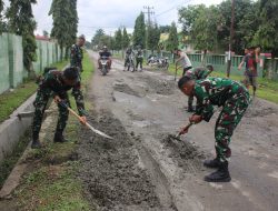 Yonif 121/MK Gelar Karya Bakti dalam Rangka HUT Korps Infanteri ke – 79 Tahun 2024