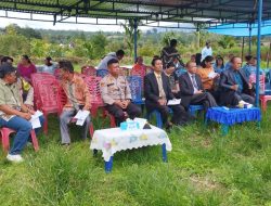 Kapolsek Saribudolok Hadiri Peletakan Batu Pertama Pembangunan Gereja GPDI Tigaraja