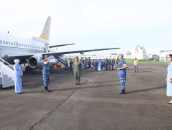 Pangkoops Udara I Meninjau Satuan TNI AU di Wilayah Medan