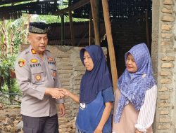 Polsek Perdagangan Gelar Jum’at Barokah, Bantu Warga Terdampak Musibah di Simalungun