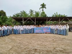 Bhabinkamtibmas Polsek Bosar Maligas Sampaikan Pesan Kamtibmas di Madrasah Aliyah Swasta Parlakitangan, Kabupaten Simalungun