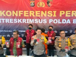 Ungkap Pegadaian Ilegal, Polda Bali Tetapkan 1 Tersangka Amankan 3 Mobil dan 21 Motor