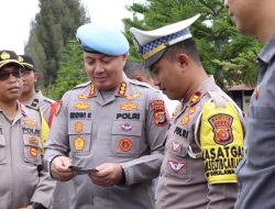 Kabid Propam Polda Aceh Laksanakan Giat Gaktiblin di Polres Bener Meriah, Larang Keras Personel Bermain Judi Online