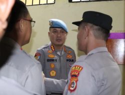 Kabid Propam Polda Aceh Laksanakan Pengecekan Rutan di Polres Bener Meriah