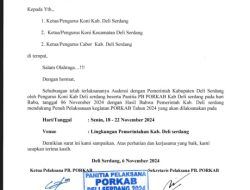 Dikhawatirkan Jadi Alat Kampanye, Tokoh Masyarakat Deli Serdang Meminta Pelaksanaan Porkab Ditunda Usai Pilkada