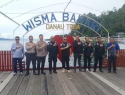 Polres Simalungun Bersama Tim Mabes Polri Gelar Risk Assessment di Danau Toba untuk Pengamanan Aquabike Jetski World Championship 2024