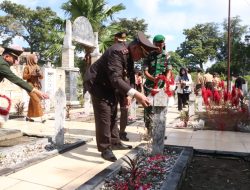 Peringatan Hari Pahlawan, Kapolres Binjai Lakukan Ziarah Taman Makam Pahlawan