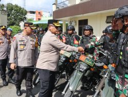 Pimpin Apel Patroli Skala Besar, Kapolrestabes Medan : Hukum Tertinggi Adalah Keselamatan Masyarakat