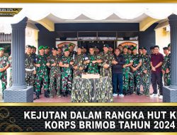 Kejutan Dalam Rangka HUT Brimob ke – 79 Tahun 2024