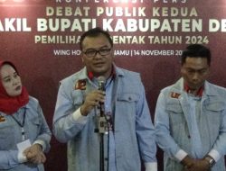 Debat Ke – 2 KU Deli Serdang, Lom Lom Suwondo Mampu Menjawab Serangan 2 Paslon Lain