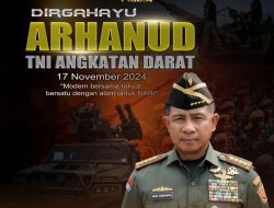 Panglima TNI Jenderal Agus Subiyanto Ucapkan Dirgahayu Arhanud TNI Angkatan Darat