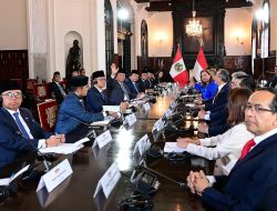 Presiden Republik Indonesia Lakukan Pertemuan Bilateral dengan Presiden Republik Peru Dina Boluarte