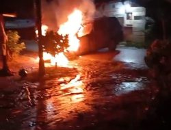 Semenjak Extrabilitas Naik Melonjak, Mobil Tim Sukses 01 SAH Dibakar Orang Tak Bernyali Alias Pengecut