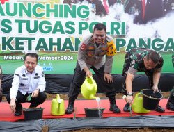 Sukseskan Swasembada Pangan, Poldasu siapkan 50 Ha Lahan untuk Ditanami