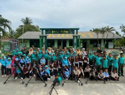 Study Tour di Batalyon Infanteri 121/MK : Murid Yayasan Khoirul Ilmi Desa Bangun Purba Disambut Hangat